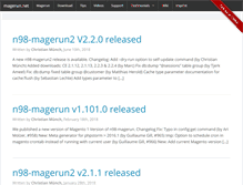 Tablet Screenshot of magerun.net